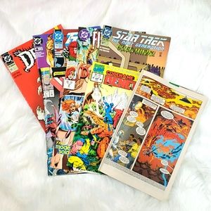Vintage Bundle 8 Comics Books "DC" Marvel" 1992-1996